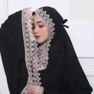 Mukena Dewasa 2 in 1 Traveling Ponco Katun Jumbo Adem
